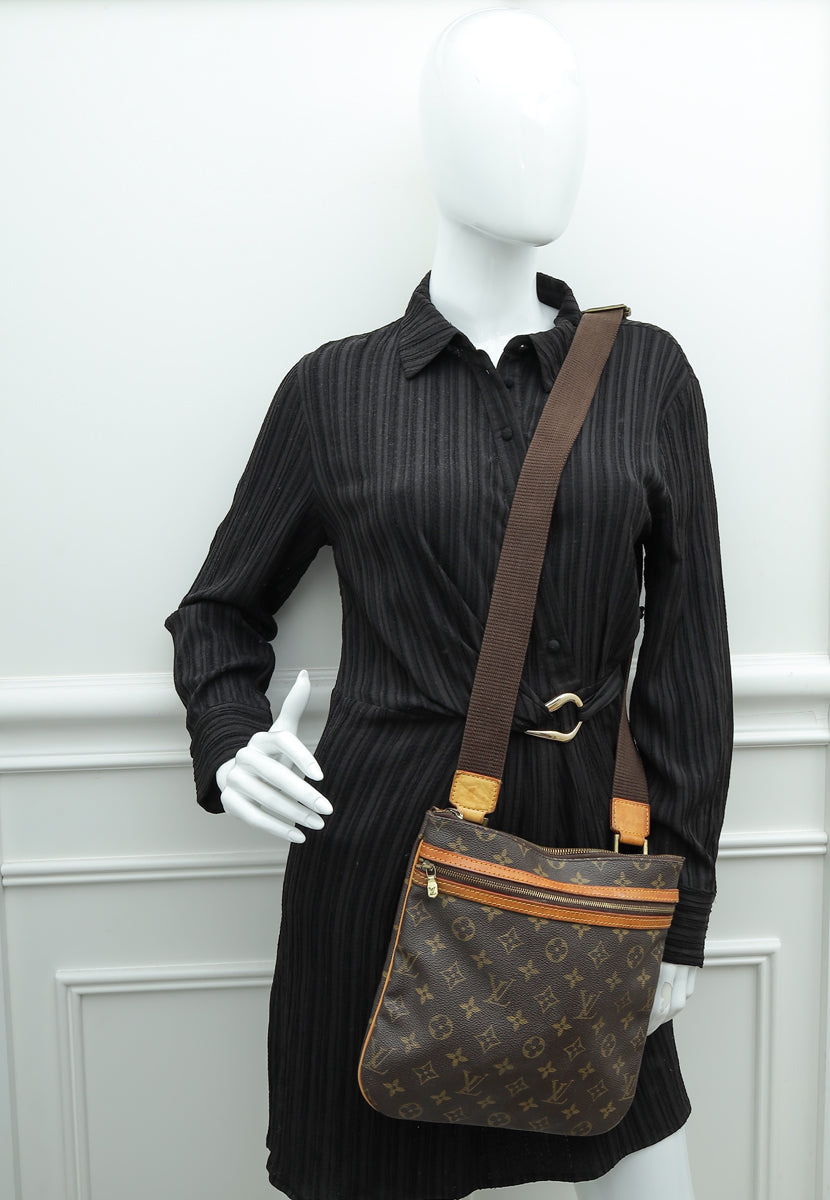 Louis Vuitton Monogram Pochette Bosphore Crossbody Bag