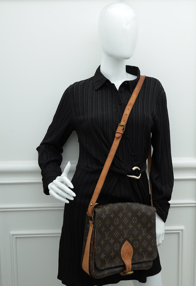 Louis Vuitton Monogram Cartouchiere GM Bag