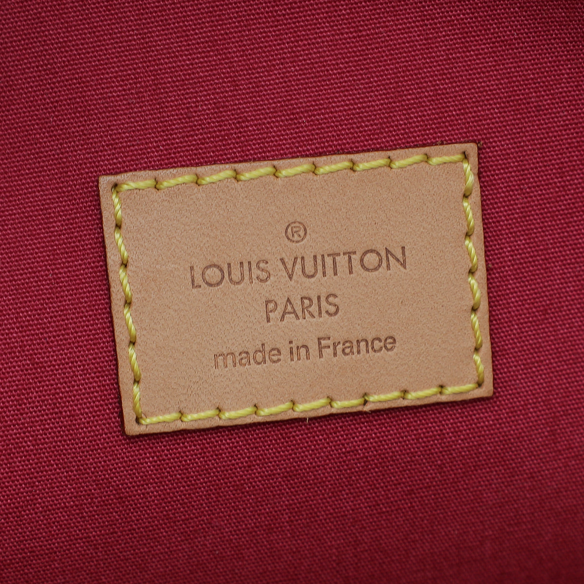 Louis Vuitton Indian Rose Monogram Vernis Alma GM Bag