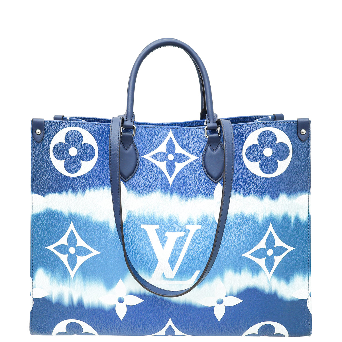 Louis Vuitton Blue Monogram Giant Escale Onthego GM Bag