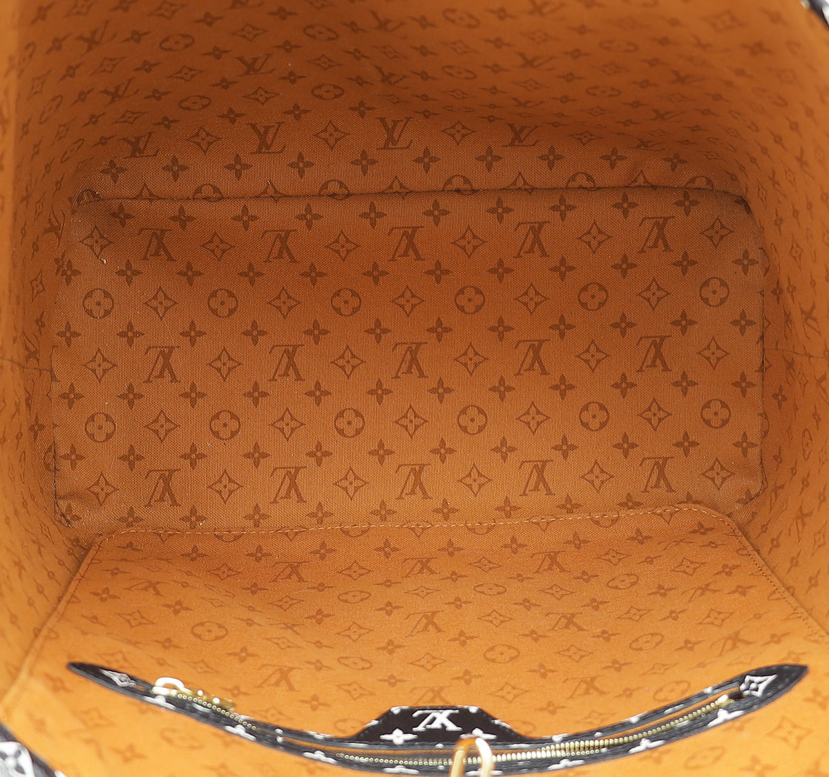 Louis Vuitton Tricolor Monogram Giant Crafty Neverfull MM Bag