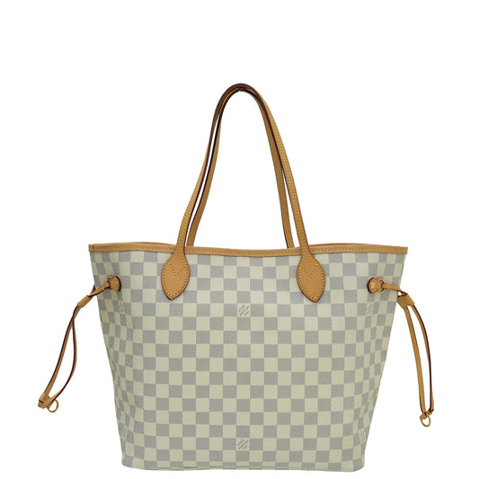 Louis Vuitton Azur Neverfull MM Bag