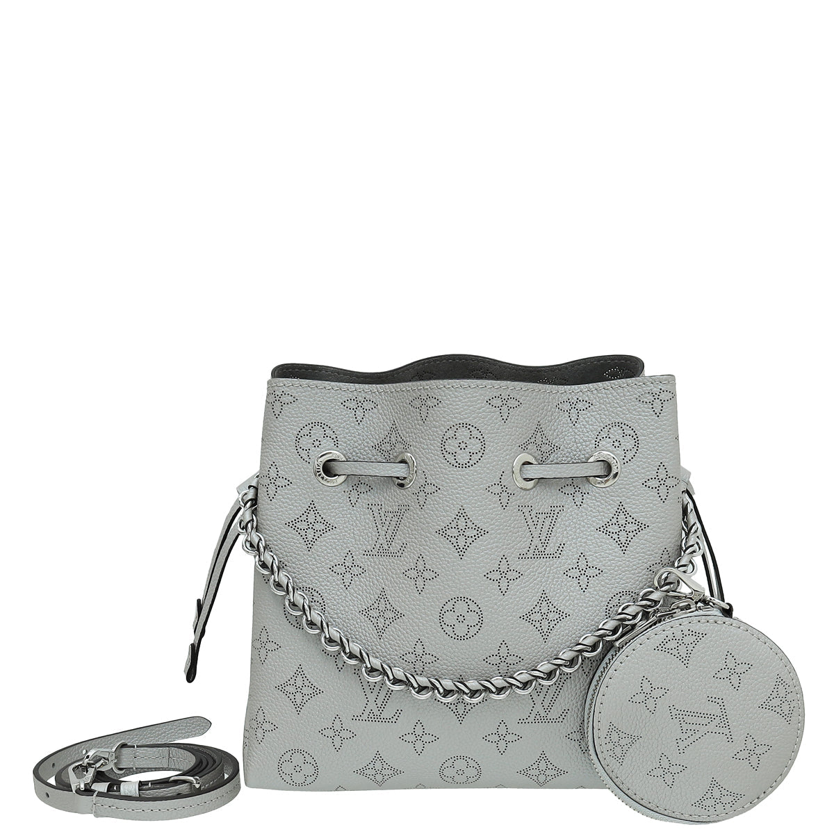 Louis Vuitton Gris Souris Mahina Bella Bag