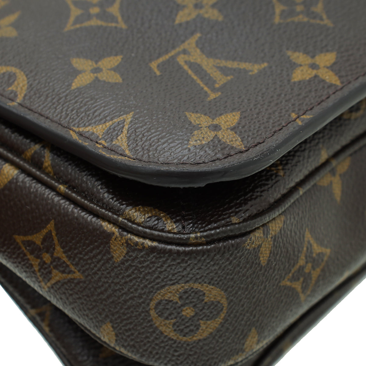 Louis Vuitton Brown Monogram Pochette Metis Bag