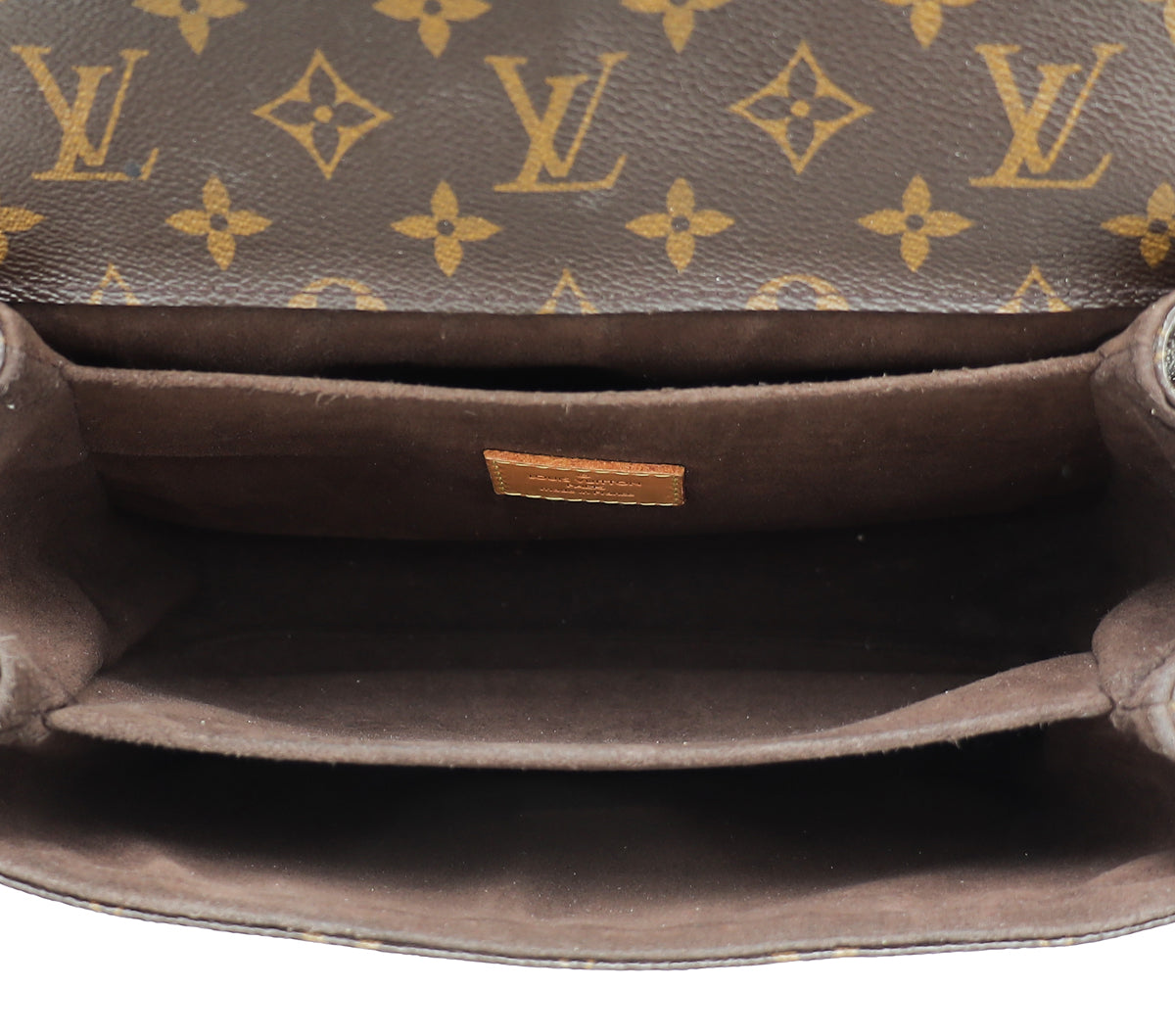 Louis Vuitton Brown Monogram Pochette Metis Bag