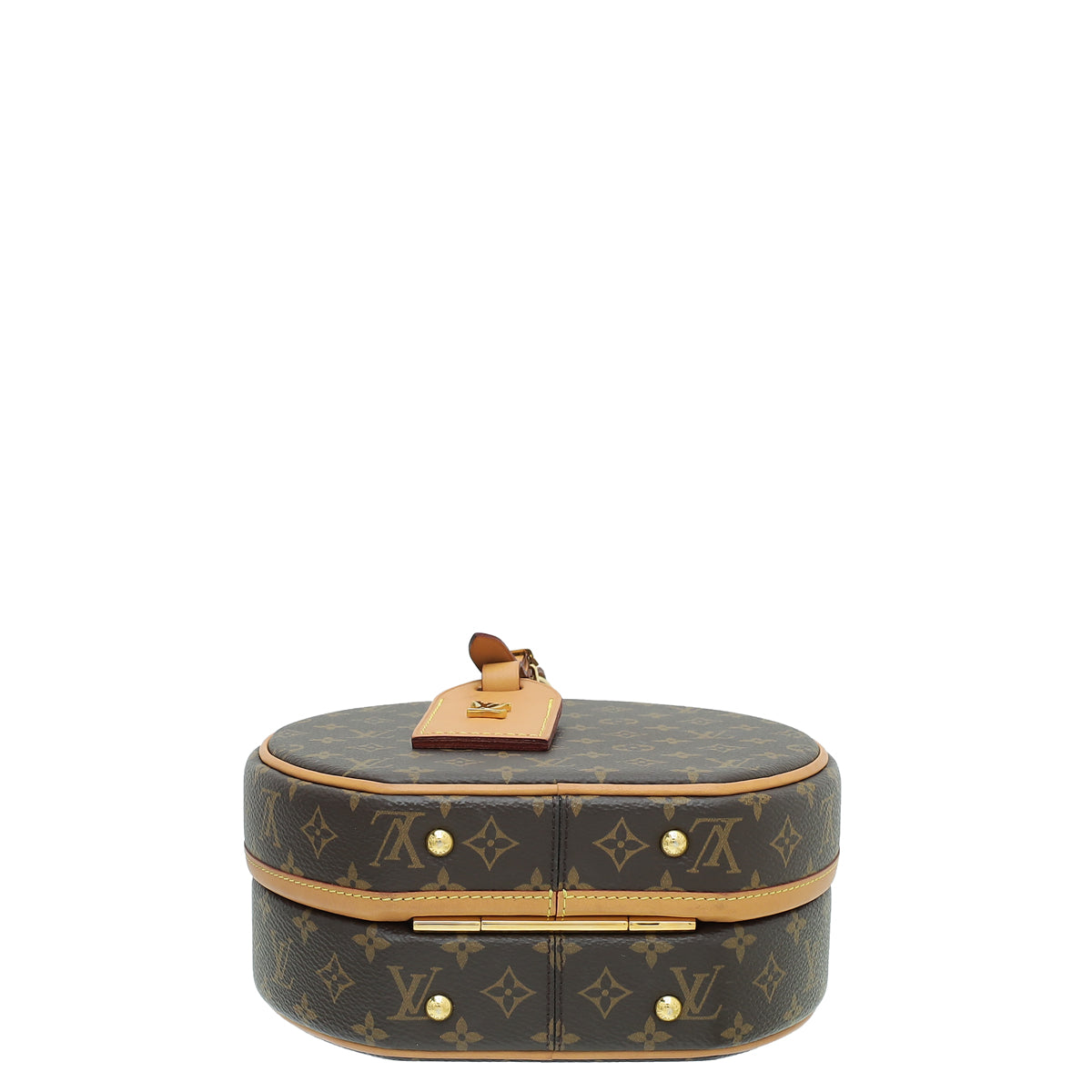 Louis Vuitton Brown Monogram Petite Boite Chapeau Bag