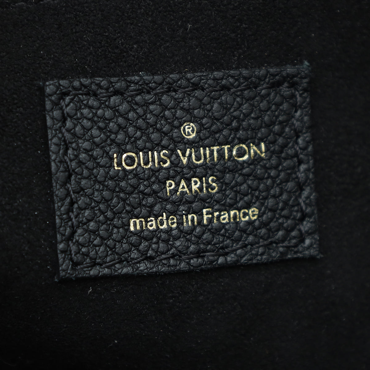 Louis Vuitton Black Monogram Empreinte Saint Germain MM Bag