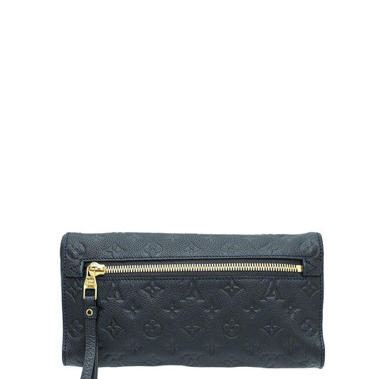 Louis Vuitton Blue Marine Monogram Empreinte Petillante Clutch