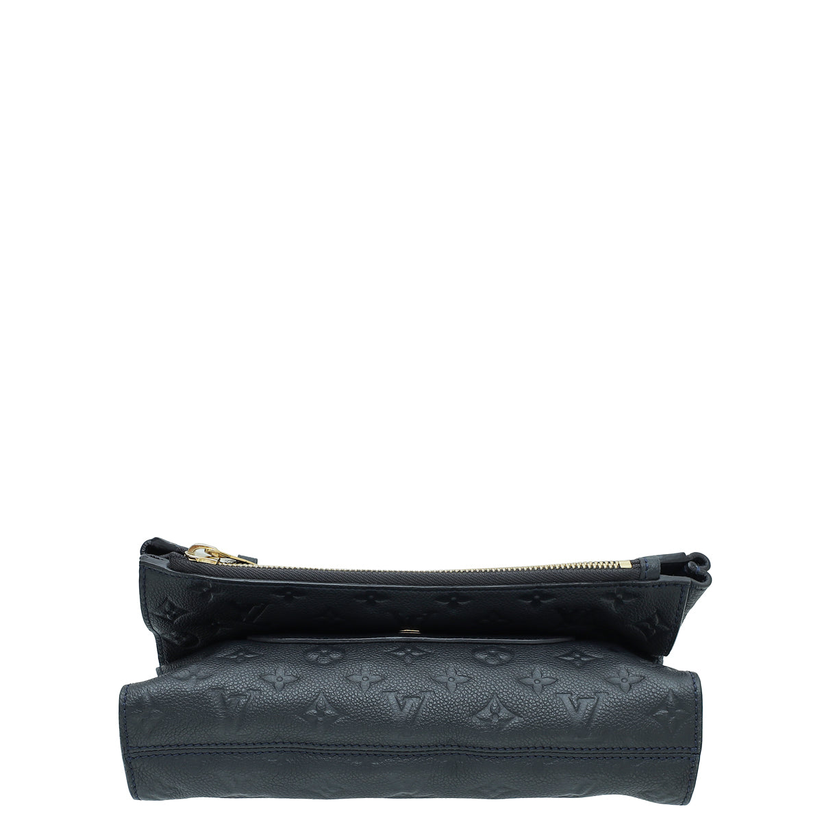 Louis Vuitton Blue Marine Monogram Empreinte Petillante Clutch