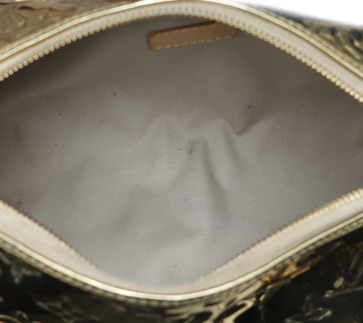 Louis Vuitton Metallic Gold Monogram Miroir Papillon Bag