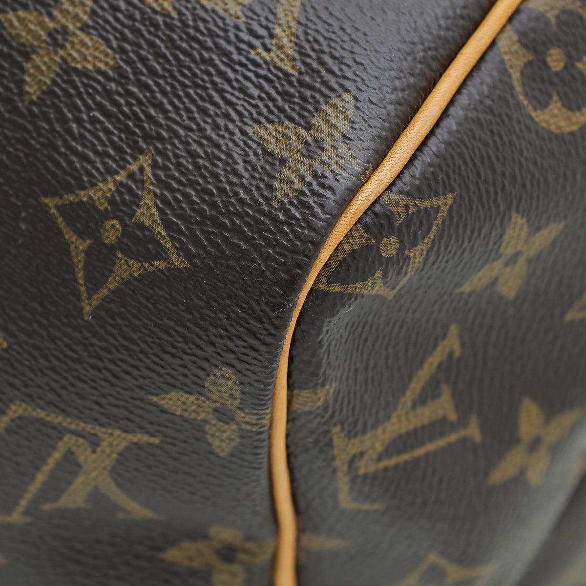 Louis Vuitton Brown Monogram Speedy 30 Bag W/ R.C Initials