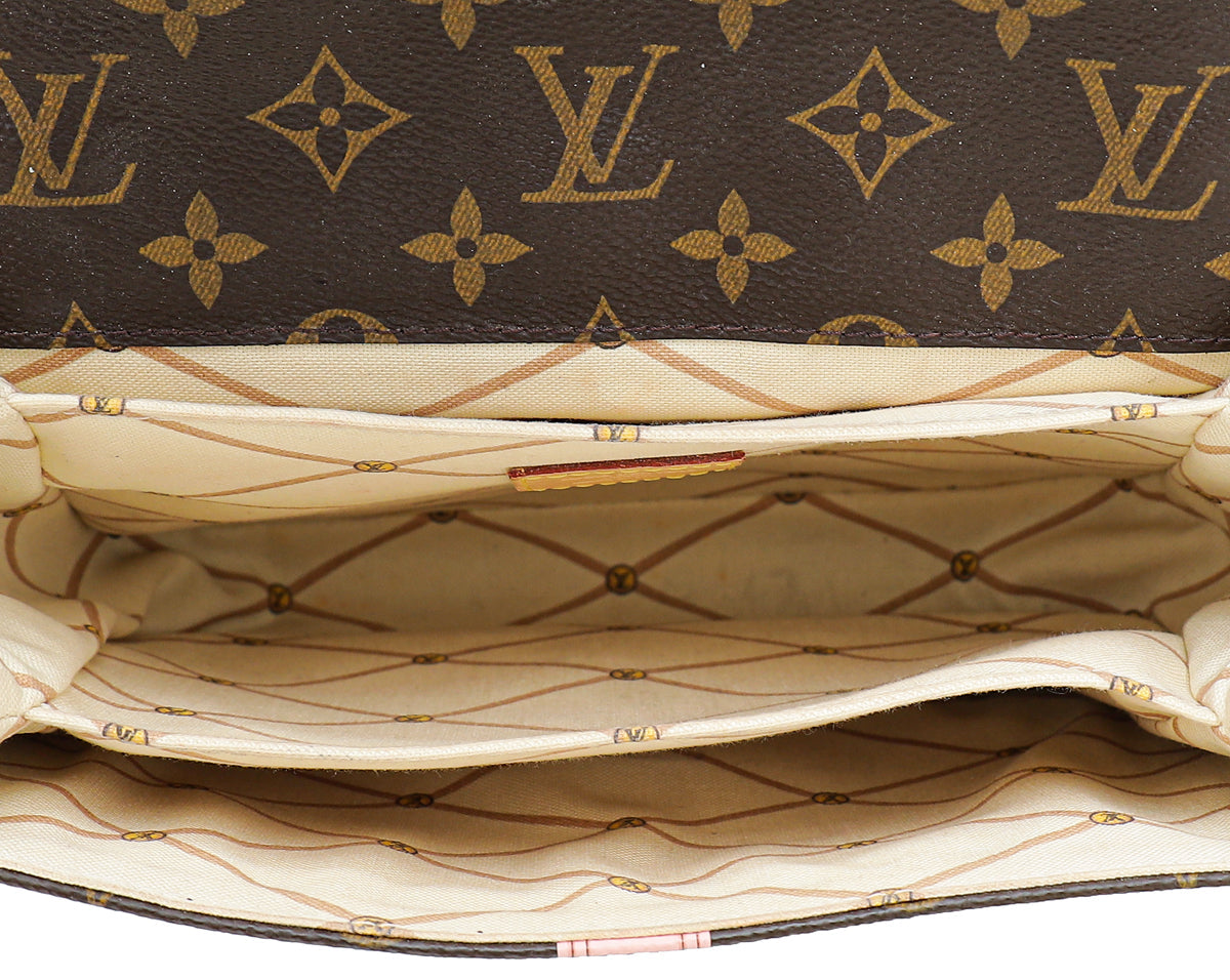 Louis Vuitton Monogram Summer Trunks Pochette Metis Bag