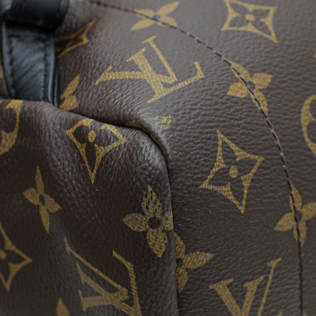 Louis Vuitton Monogram Black Palm Spring MM Bag