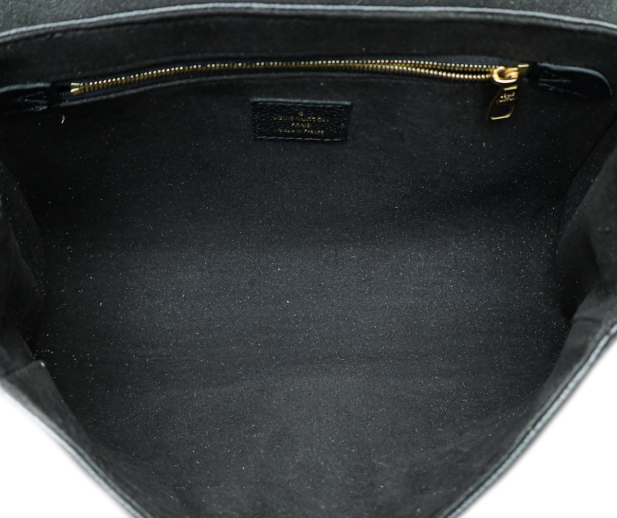 Louis Vuitton Black Monogram Empreinte Saint Germain PM Bag