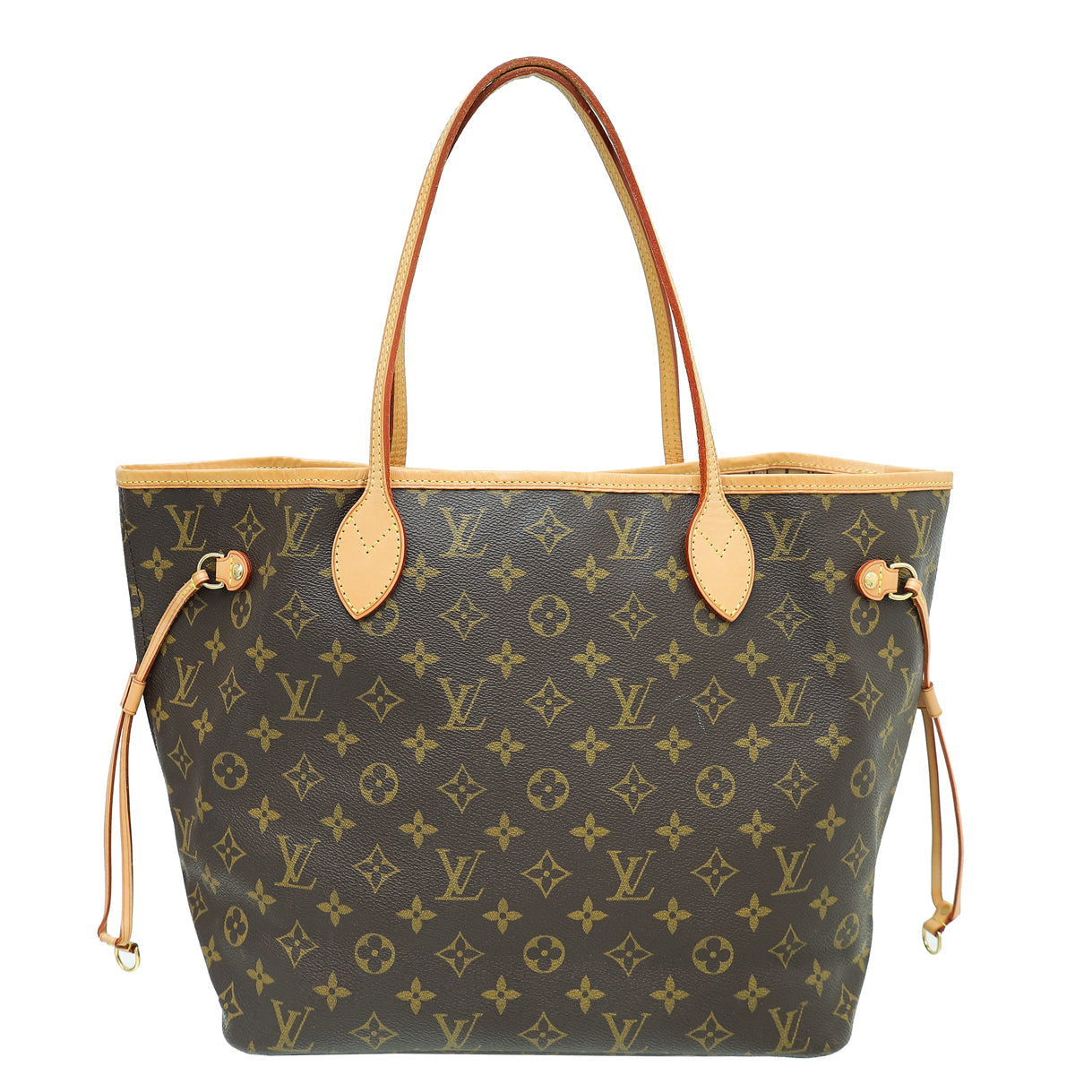 Louis Vuitton Brown Monogram Neverfull MM Bag