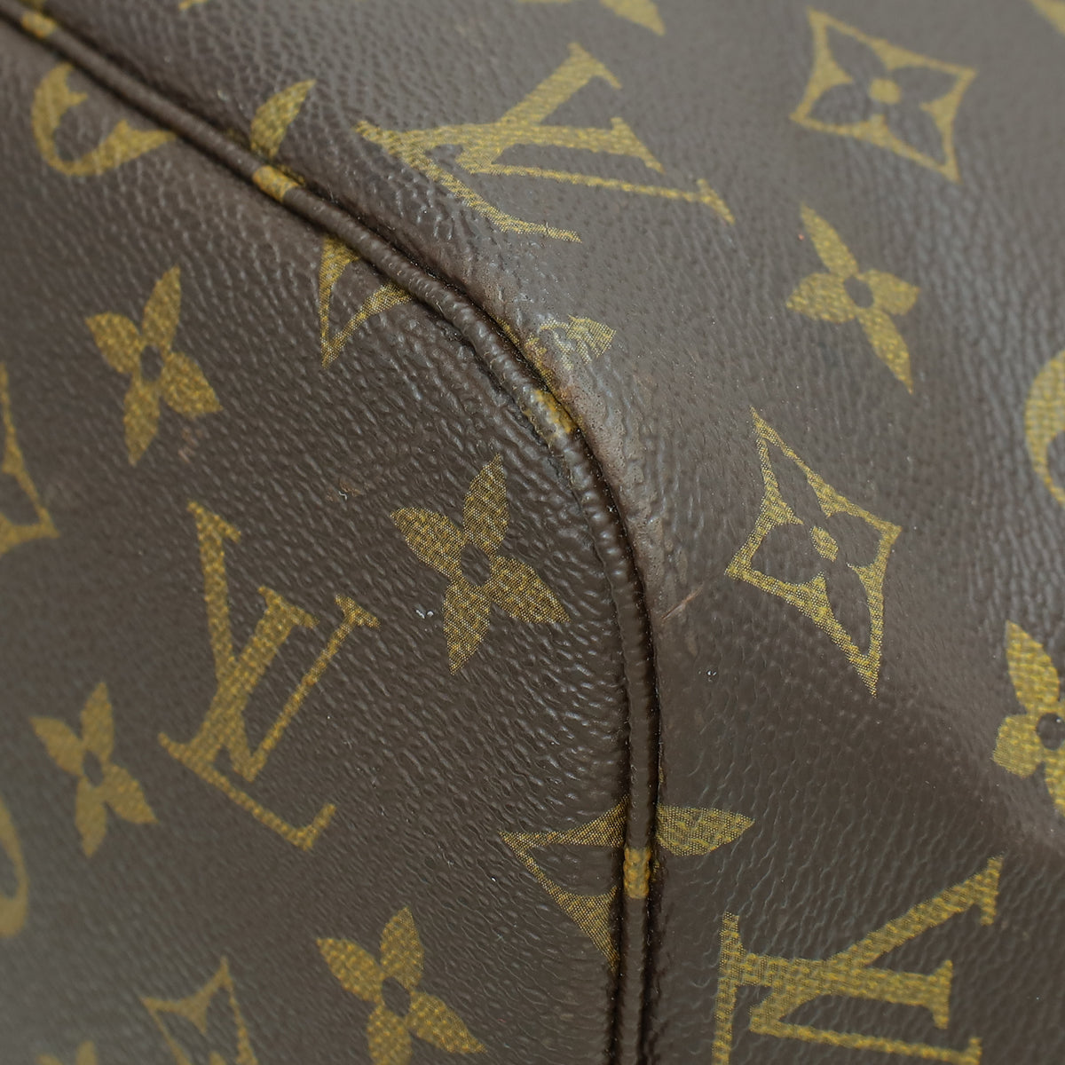 Louis Vuitton Brown Monogram Neverfull MM Bag