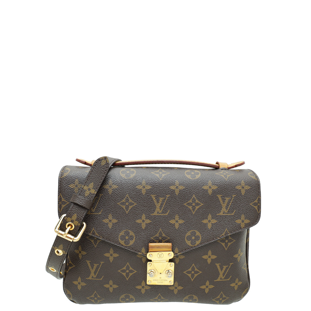 Louis Vuitton Brown Monogram Pochette Metis