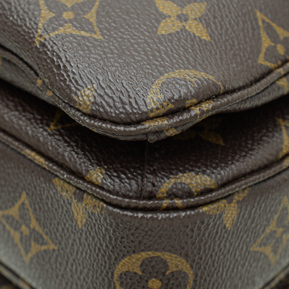 Louis Vuitton Brown Monogram Pochette Metis