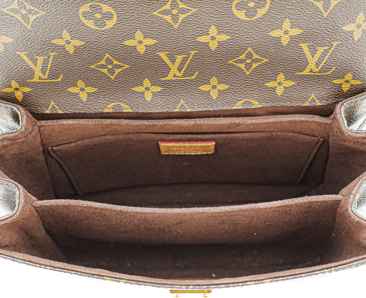 Louis Vuitton Brown Monogram Pochette Metis