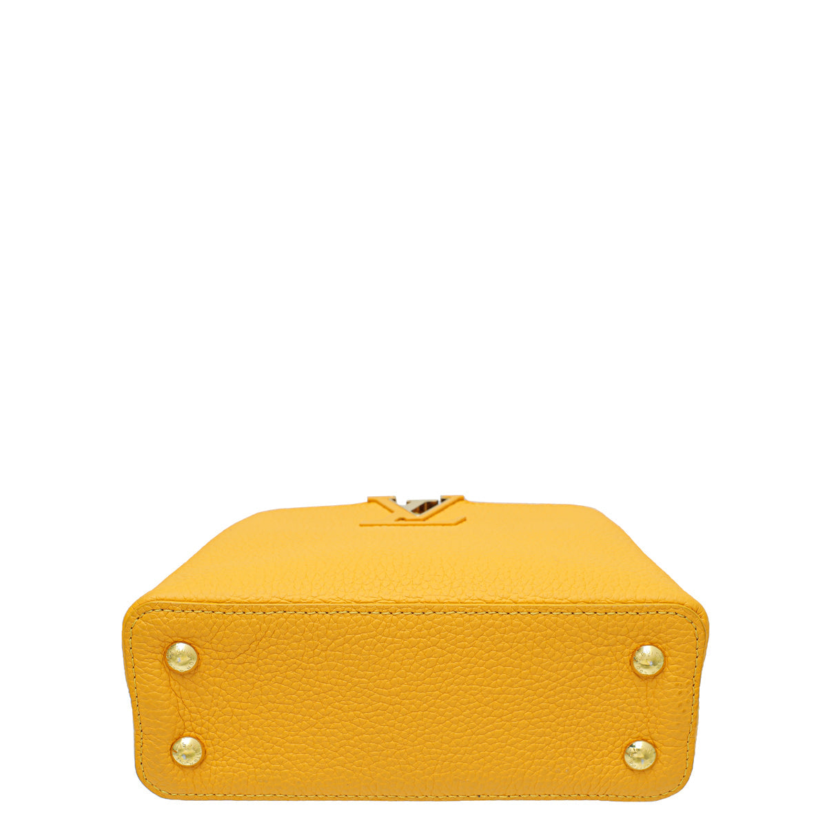 Louis Vuitton Yellow Capucines Mini Bag