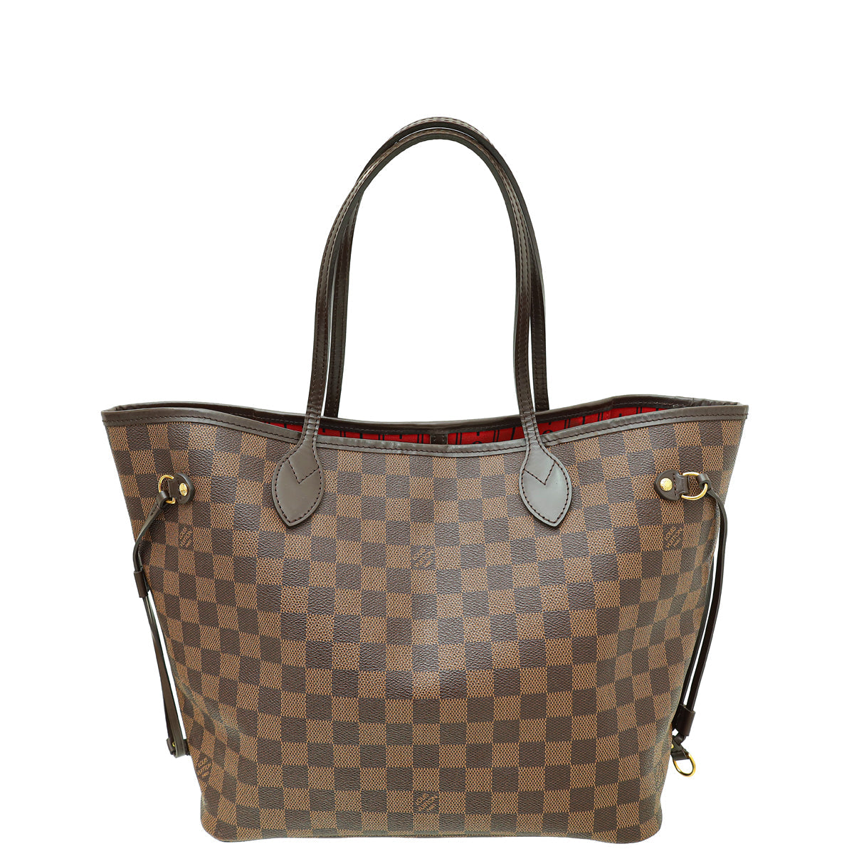 Louis Vuitton Brown Ebene Neverfull MM Tote Bag