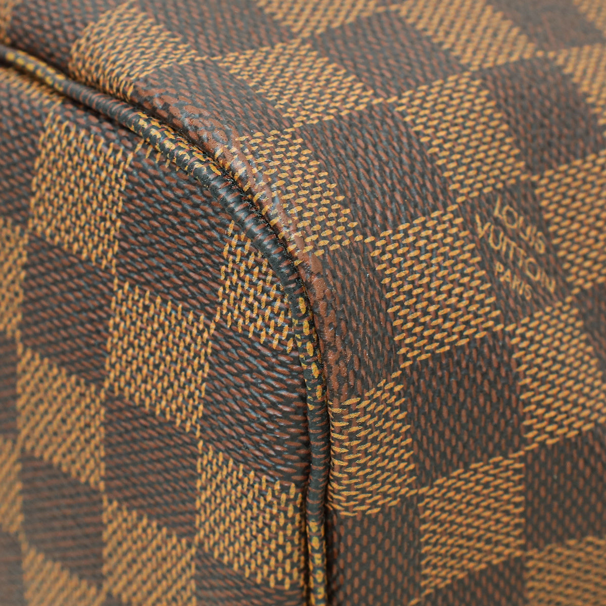 Louis Vuitton Brown Ebene Neverfull MM Tote Bag