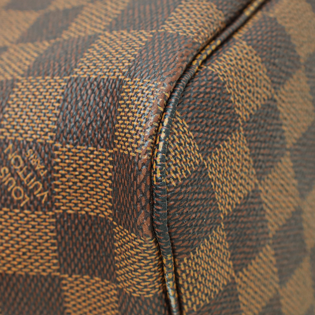 Louis Vuitton Brown Ebene Neverfull MM Tote Bag