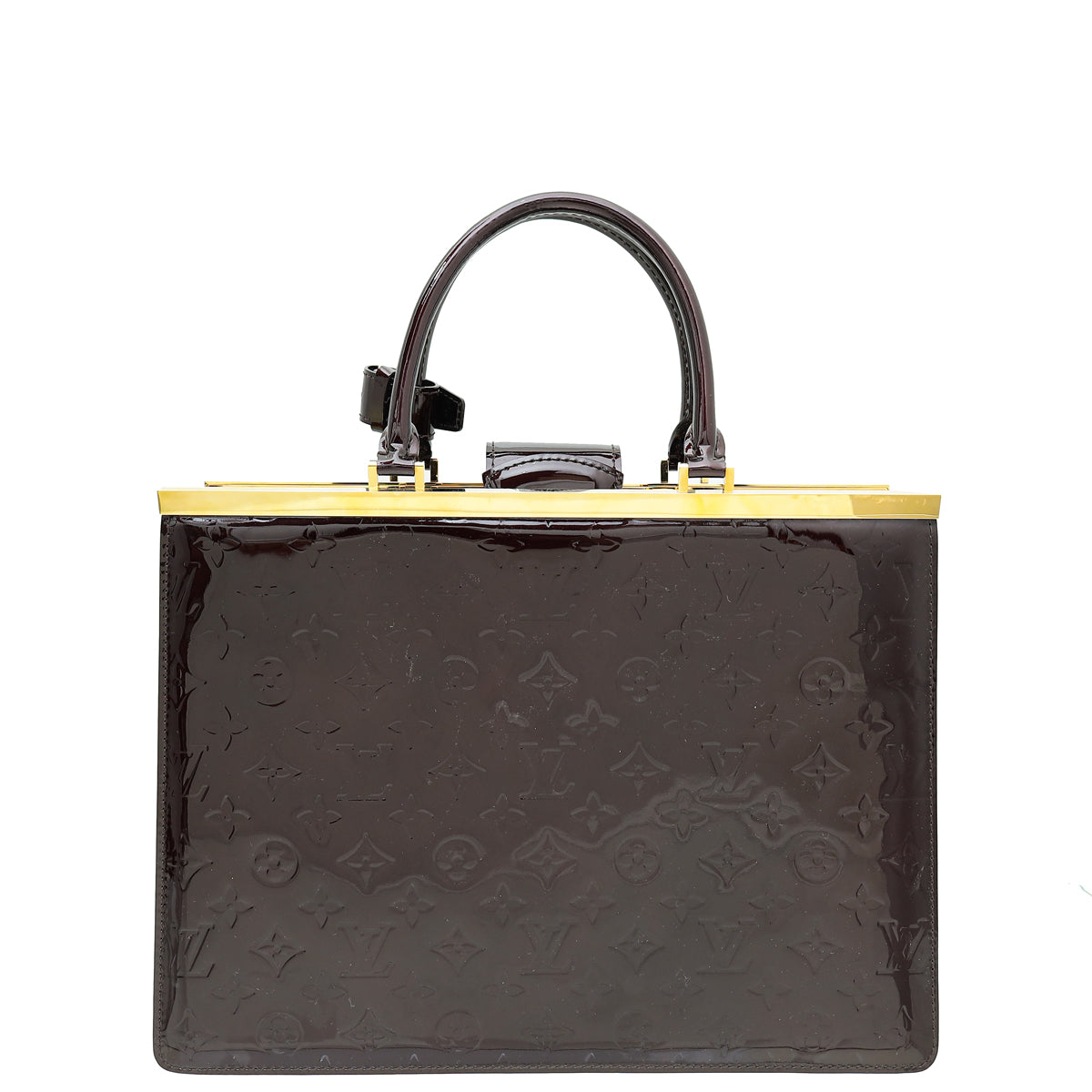 Louis Vuitton Amarante Monogram Vernis Deesse GM Bag