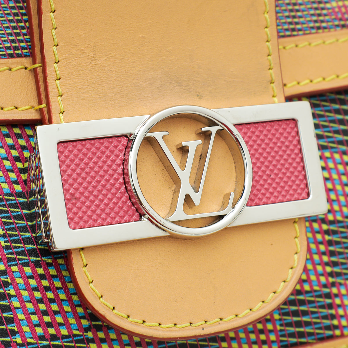 Louis Vuitton Rose Monogram LV Pop Dauphine MM Bag