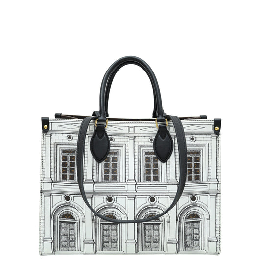 Louis Vuitton Bicolor Fornasetti Capsule X Onthego MM Bag