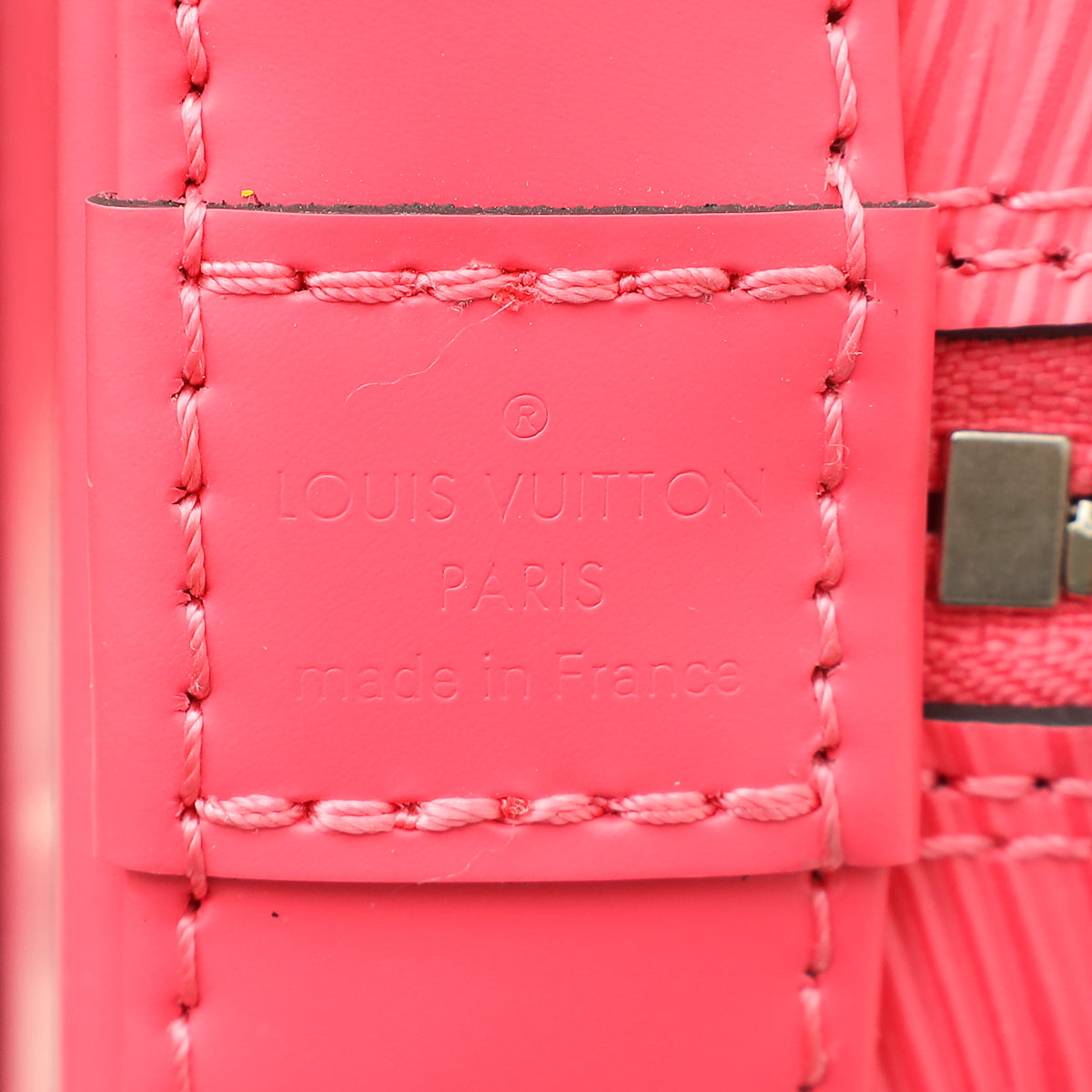 Louis Vuitton Dragon Fruit Sporty Alma BB Bag