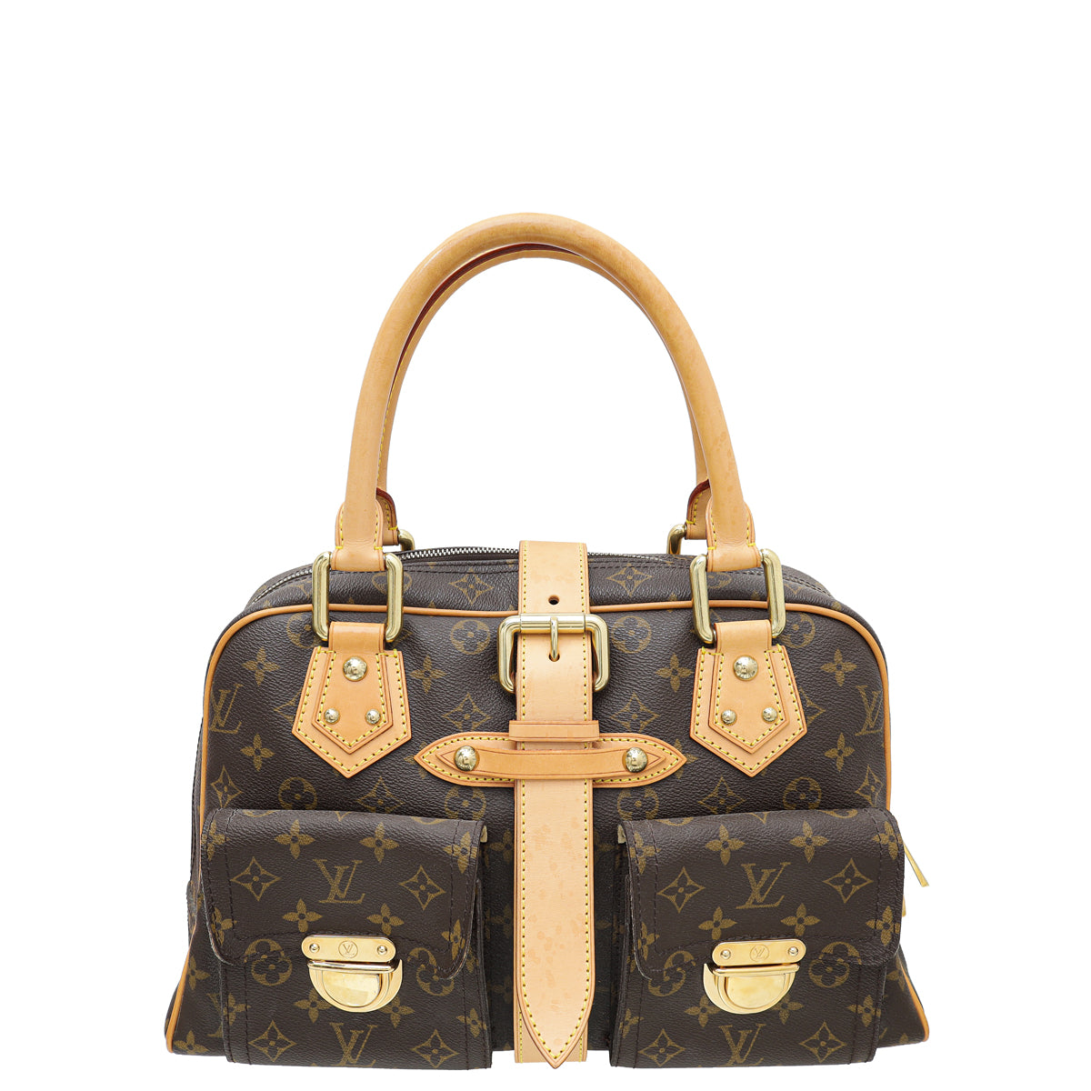 Louis Vuitton Brown Monogram Manhattan GM Bag