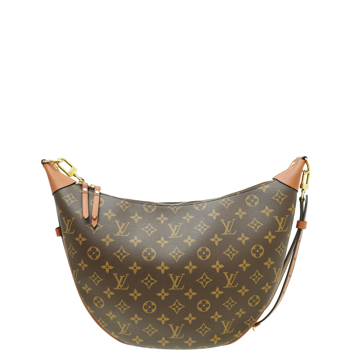 Louis Vuitton Monogram Loop Hobo Bag W/ Small Pouch