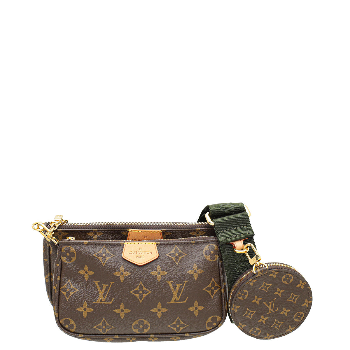 Louis Vuitton Monogram Khaki Multi Pochette Accessories