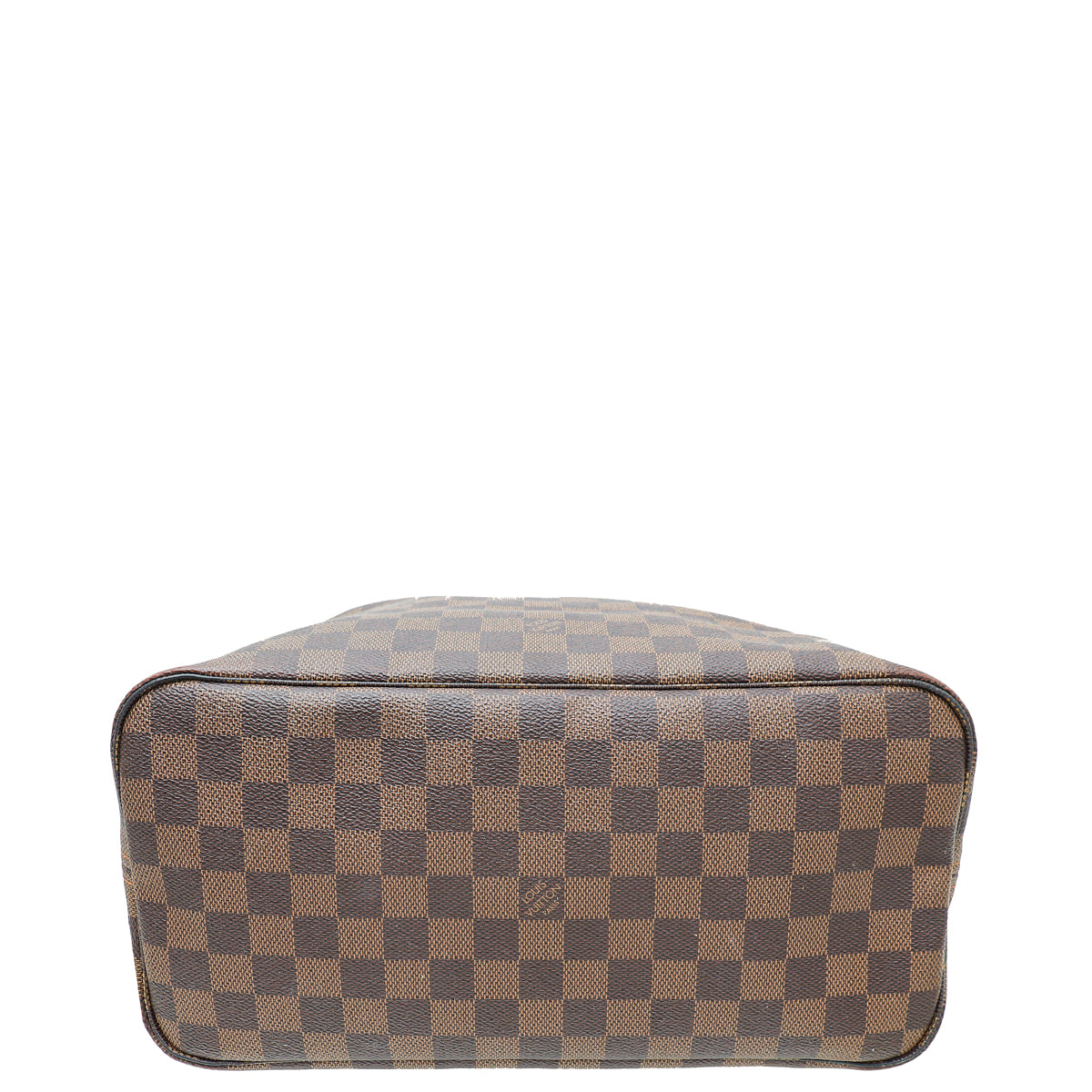 Louis Vuitton Damier Ebene Neverfull MM Bag W/ Pouch & 27 INITIALS