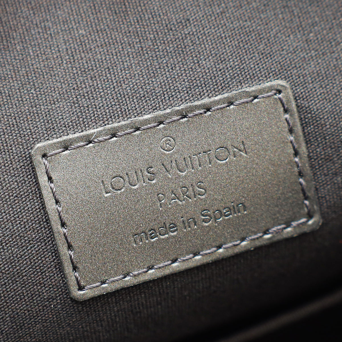 Louis Vuitton Dark Grey Mat Monogram Sutter Tote Bag