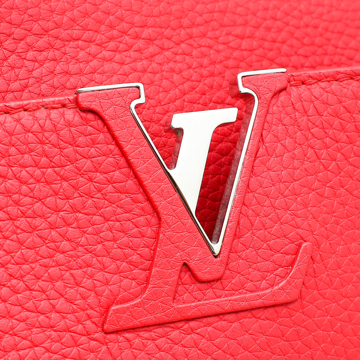 Louis Vuitton Scarlet Capucines MM Bag