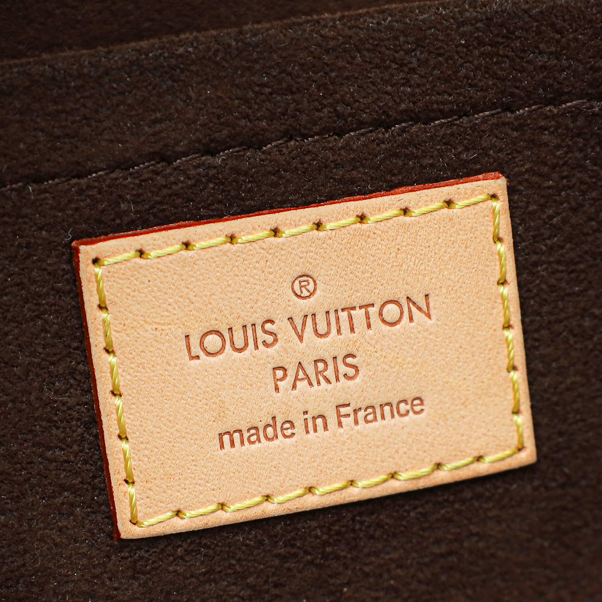 Louis Vuitton Brown Monogram Pochette Metis