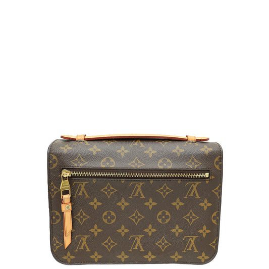 Louis Vuitton Brown Monogram Pochette Metis