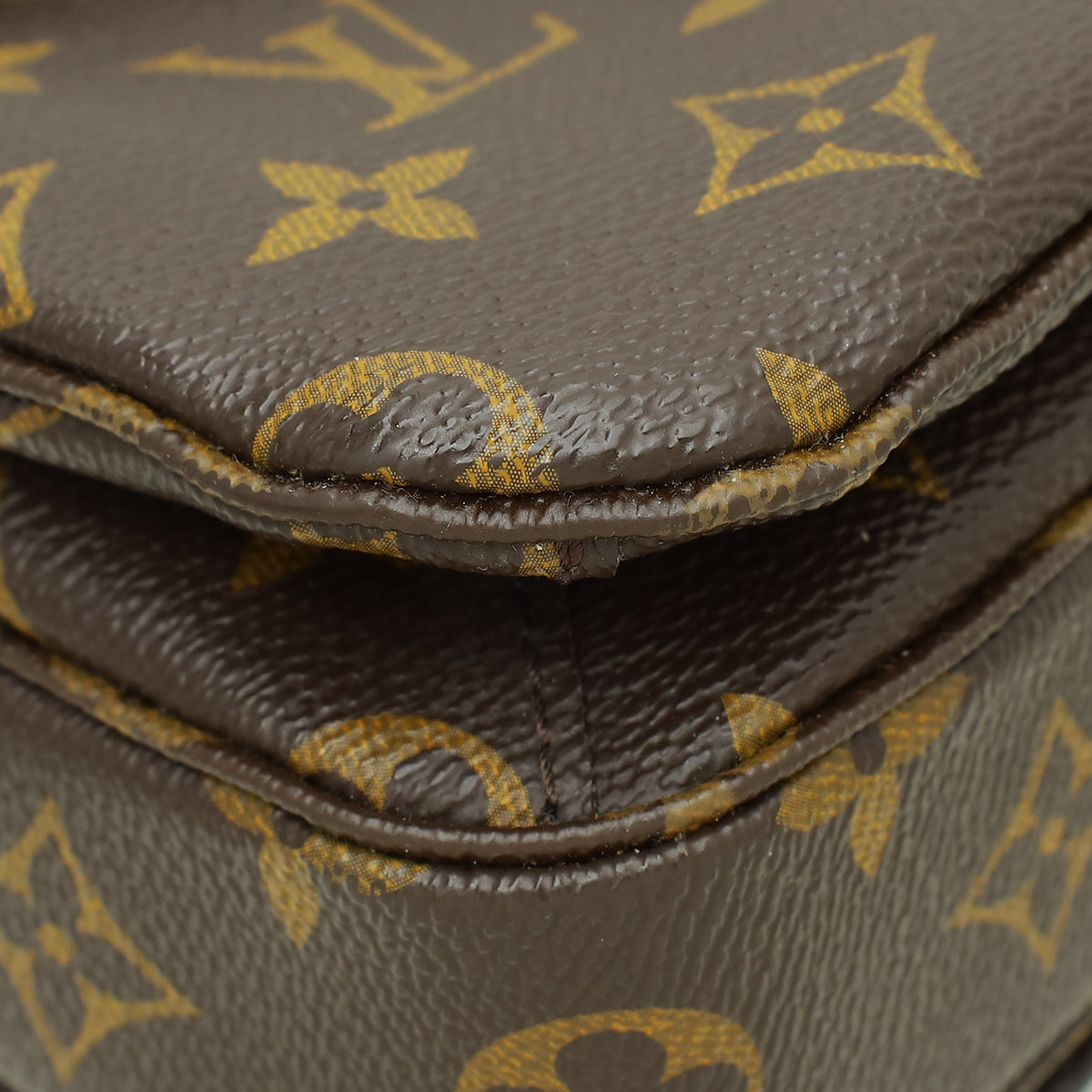 Louis Vuitton Brown Monogram Pochette Metis