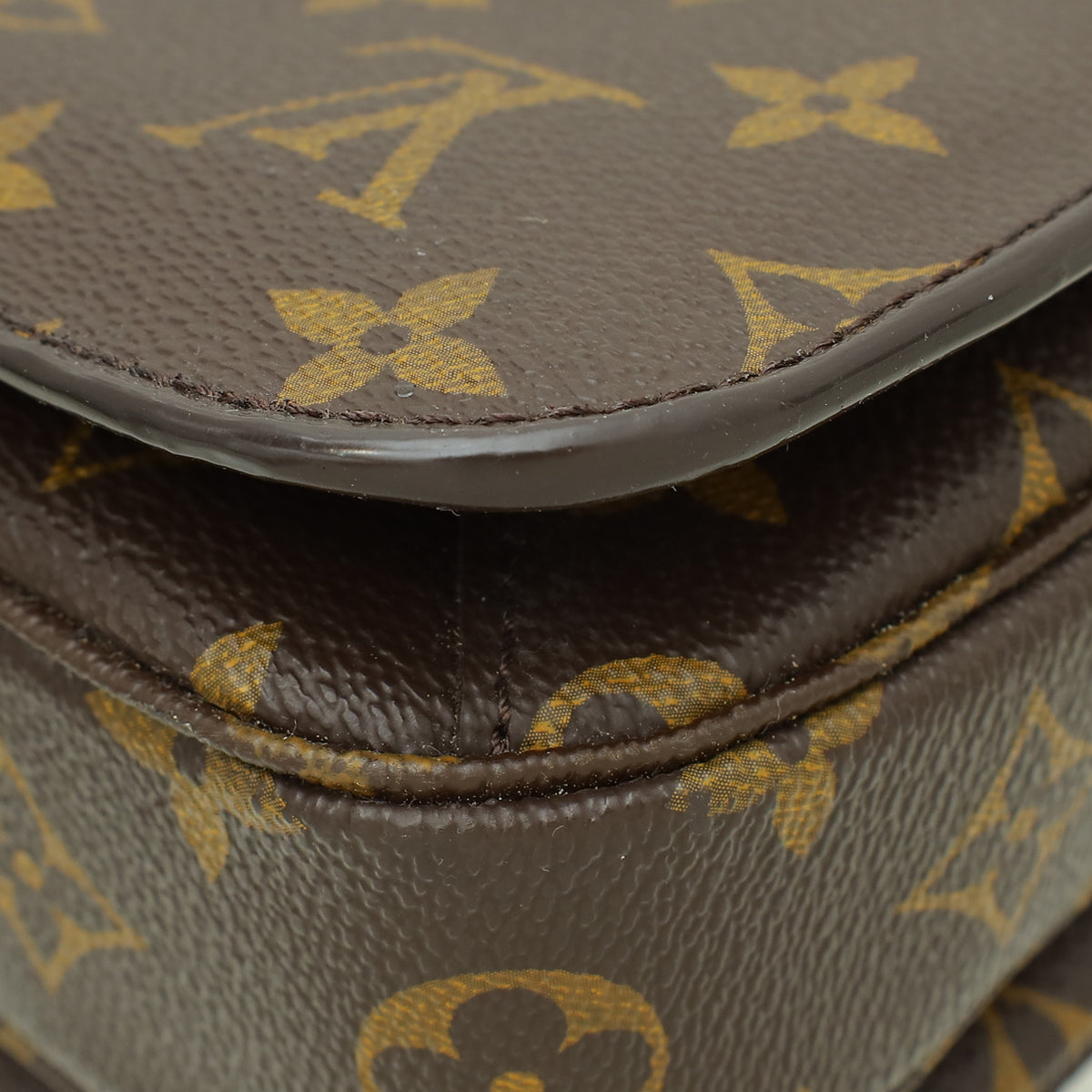 Louis Vuitton Brown Monogram Pochette Metis