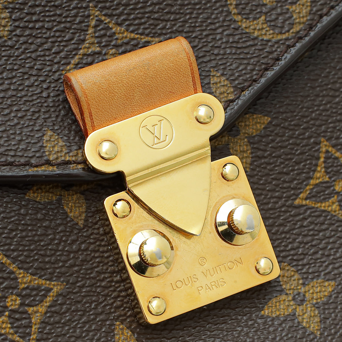 Louis Vuitton Brown Monogram Pochette Metis