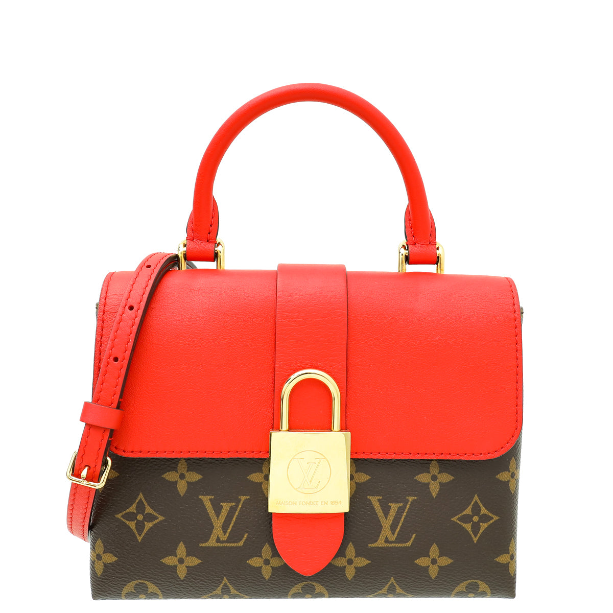 Louis Vuitton Monogram Coqulicot Locky BB Bag