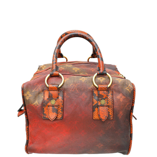 Louis Vuitton Rust Richard Prince Man Crazy Jokes Bag