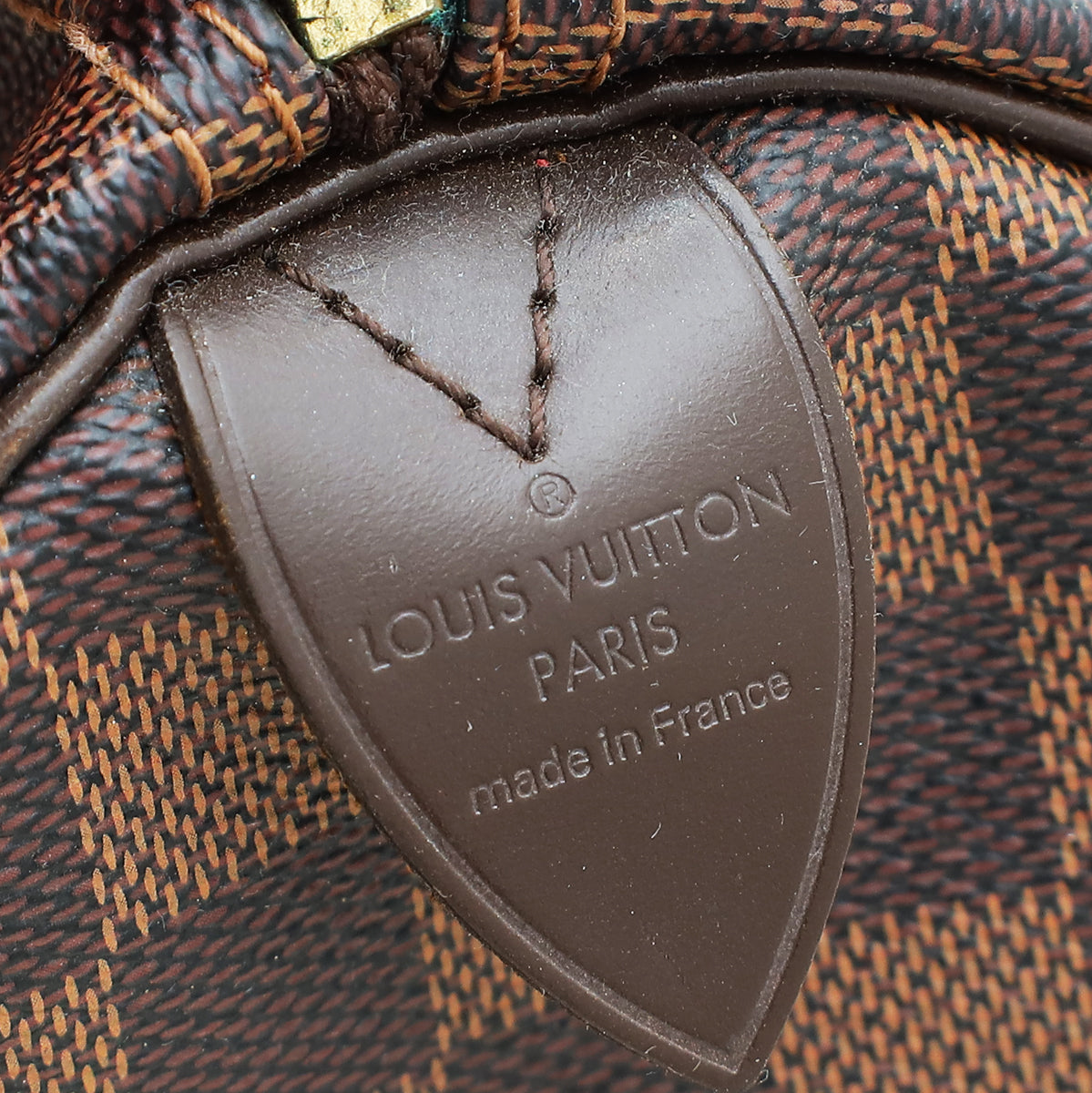 Louis Vuitton Damier Ebene Speedy 30 Bag