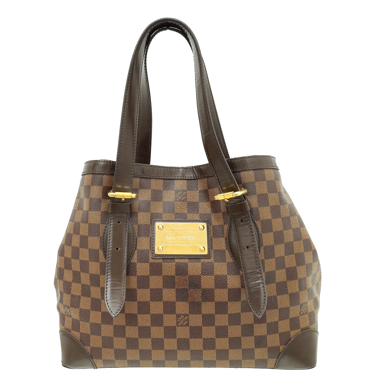 Louis Vuitton Damier Ebene Hampstead MM Bag