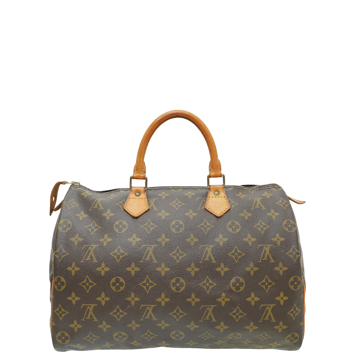 Louis Vuitton Brown Monogram Speedy 35 Bag