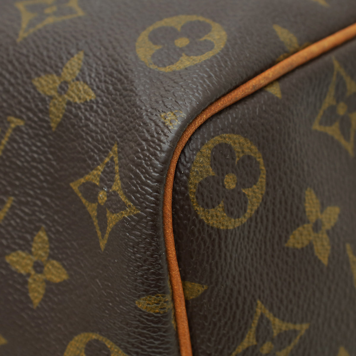 Louis Vuitton Brown Monogram Speedy 35 Bag