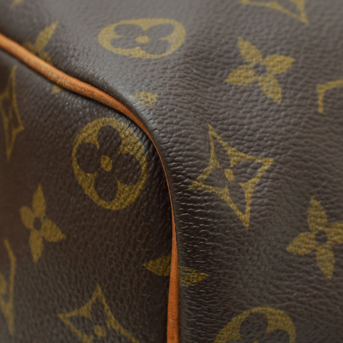 Louis Vuitton Brown Monogram Speedy 35 Bag