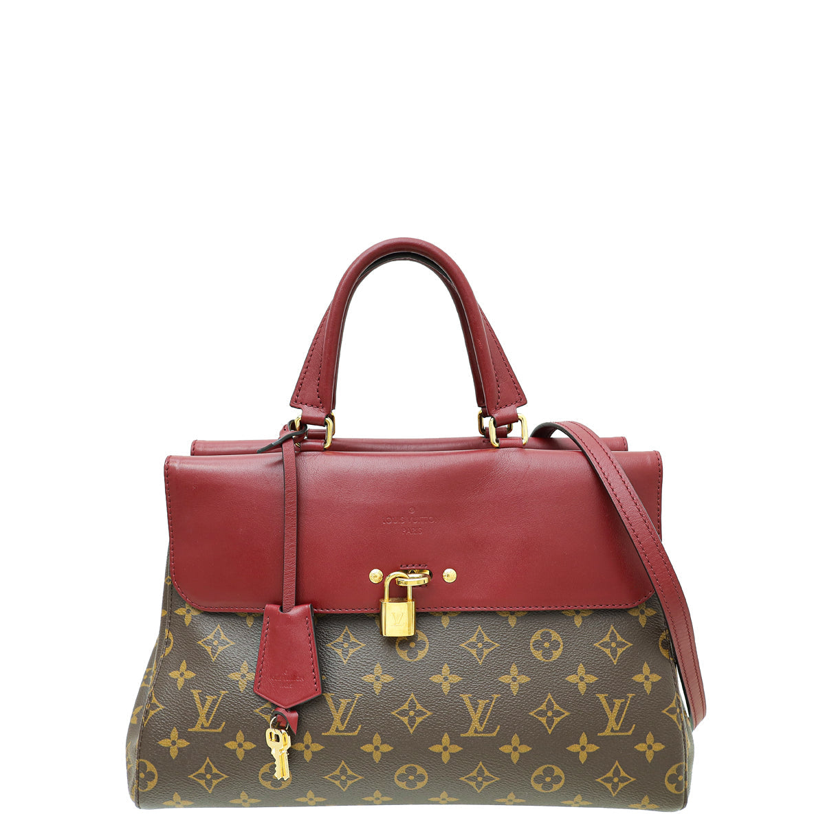 Louis Vuitton Monogram Burgundy Venus Tote Bag